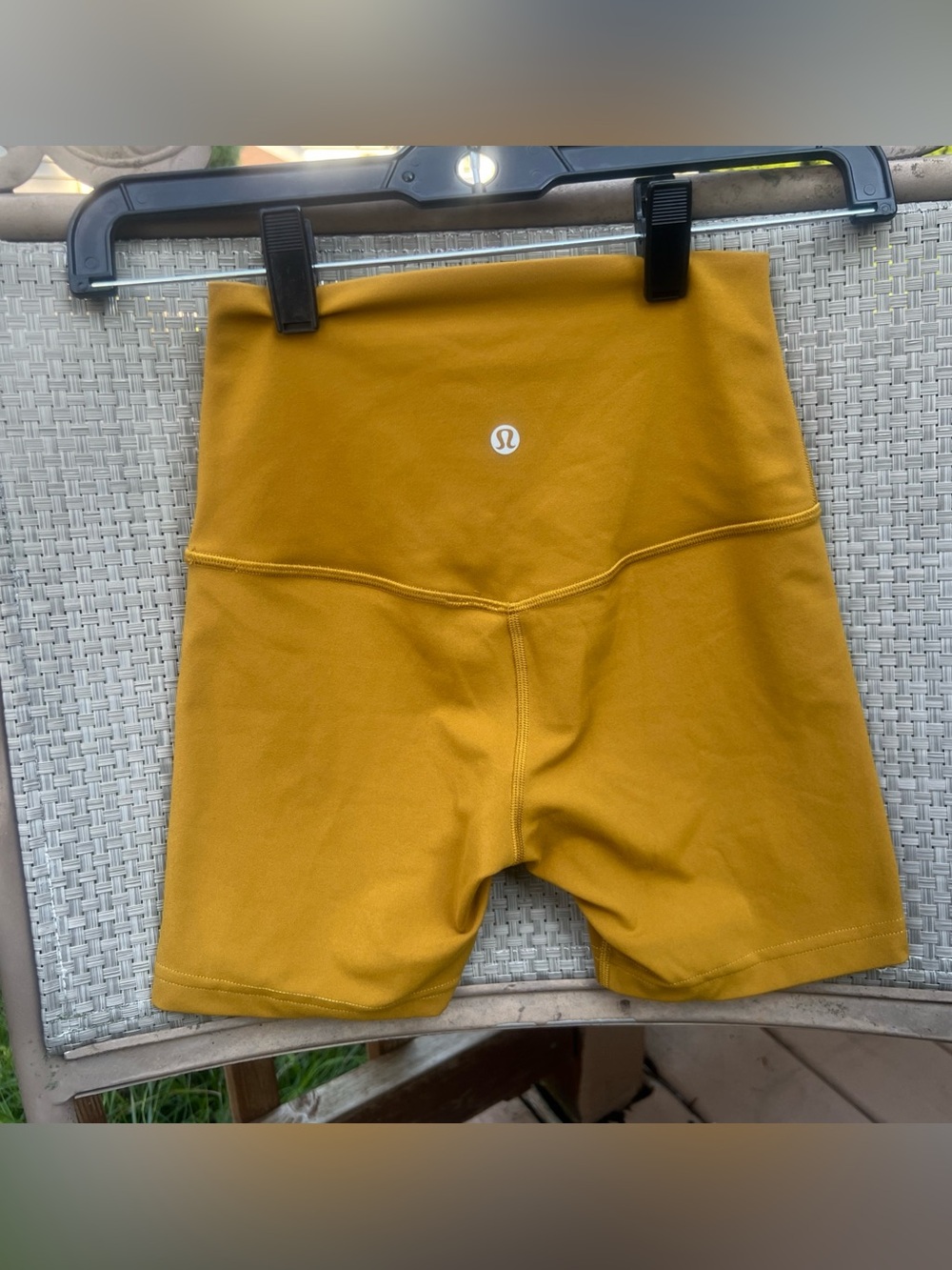 Lululemon Wunder Train Short  Size 2 Gold Spice